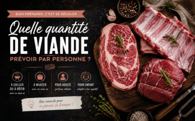 Quelle quantité de viande prévoir par personne ? 🍖